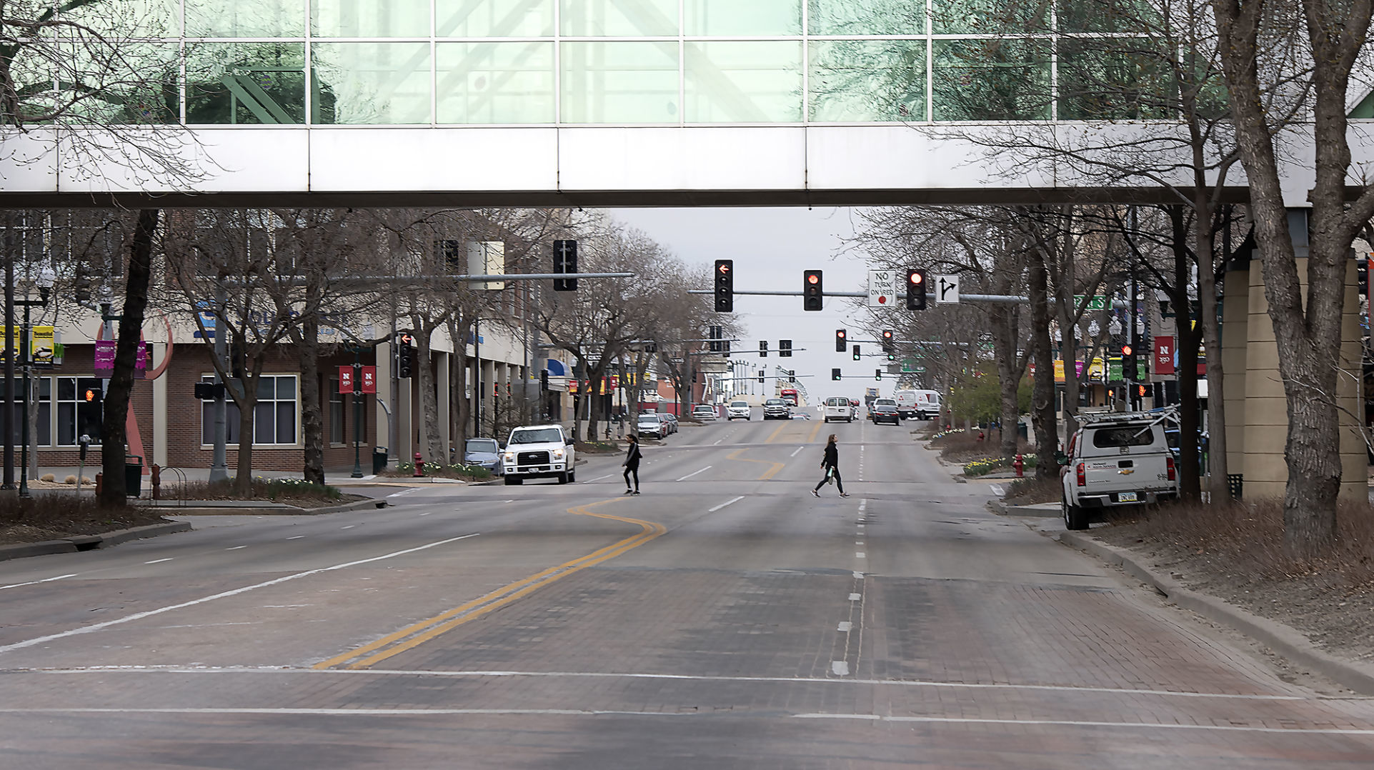 Empty downtown